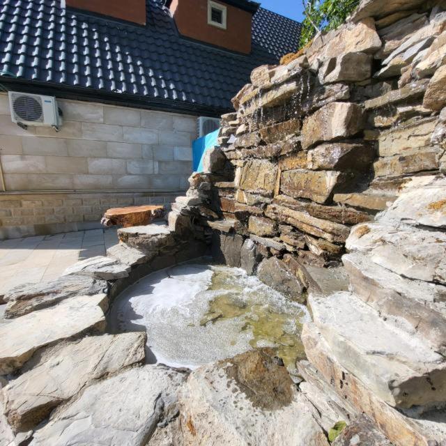 Viva Hotel Gabala With Sauna, Pool, Waterfall And Fireplace Eksteriør bilde