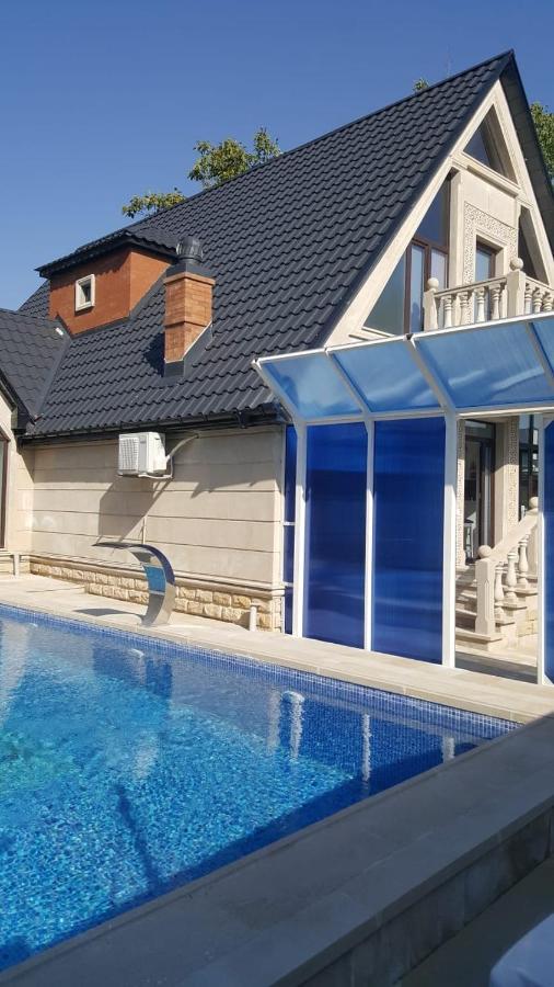 Viva Hotel Gabala With Sauna, Pool, Waterfall And Fireplace Eksteriør bilde