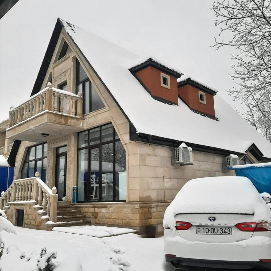 Viva Hotel Gabala With Sauna, Pool, Waterfall And Fireplace Eksteriør bilde