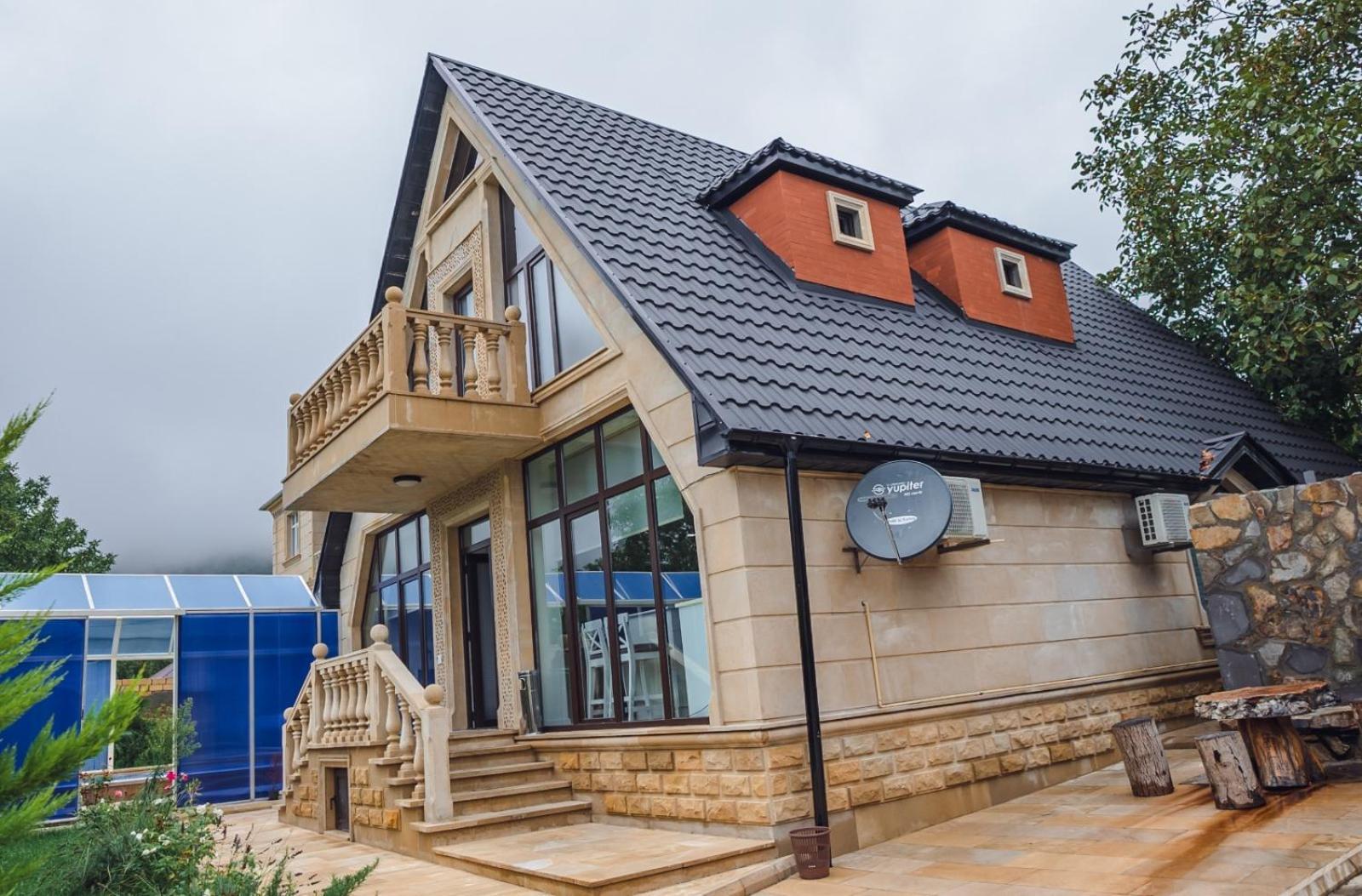 Viva Hotel Gabala With Sauna, Pool, Waterfall And Fireplace Eksteriør bilde